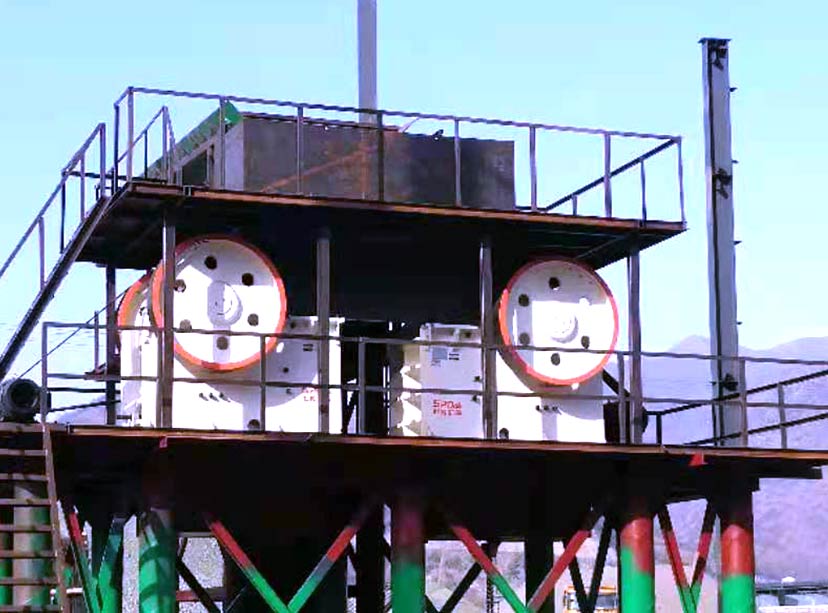 黃岡亞東碎石生產線現場