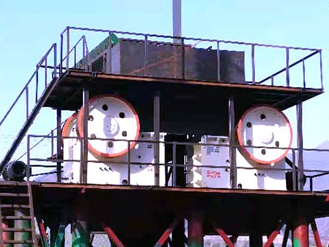 黃岡亞東碎石生產線現場