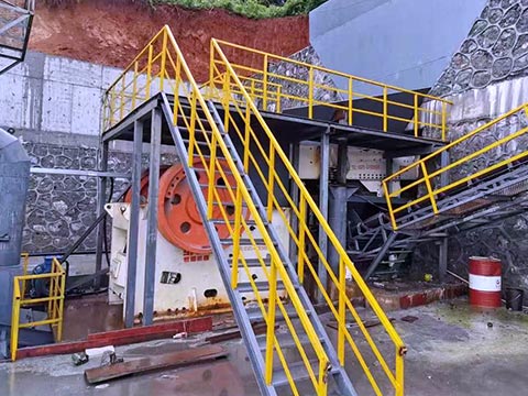 越南一客戶石料生產線現場