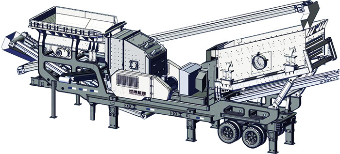 三組合大口反擊破碎站 三組合大口反擊破碎站