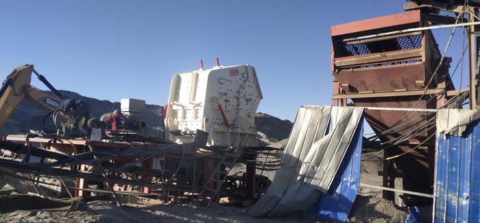 固定式石料破碎生產線 固定式石料破碎生產線