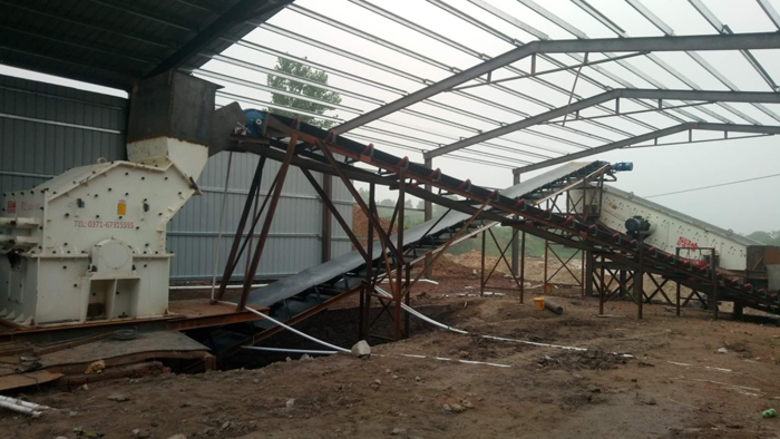 1414細碎機破碎工作現場 1414細碎機破碎工作現場