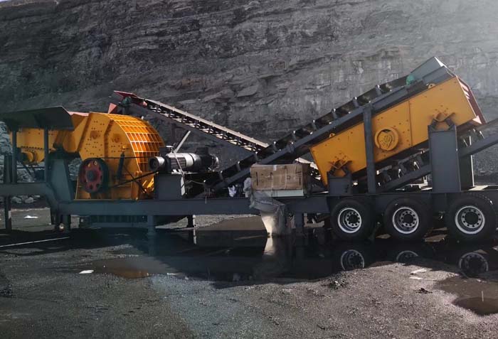 移動式大型重錘式破碎站 移動式大型重錘式破碎站