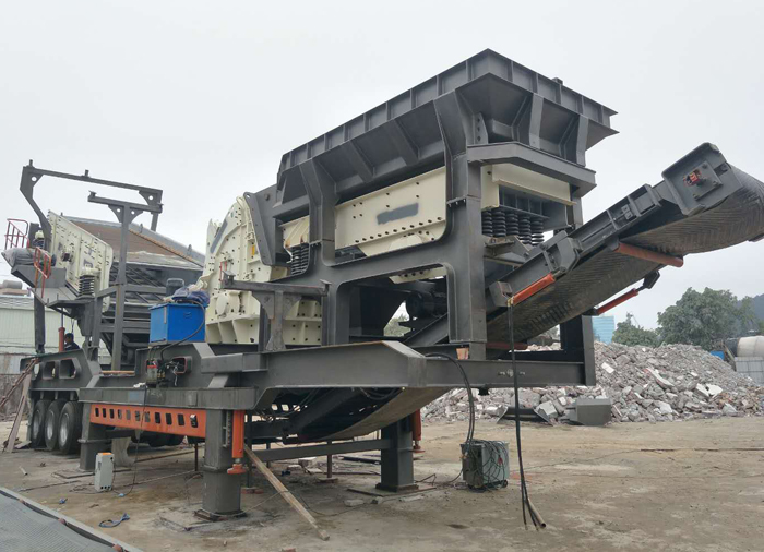 移動單段反擊破碎站 移動單段反擊破碎站