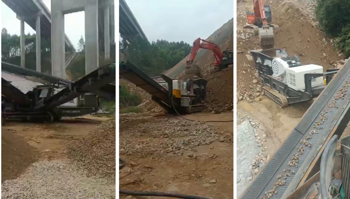 移動碎石機在高鐵建設(shè)中的應(yīng)用 移動碎石機在高鐵建設(shè)中的應(yīng)用