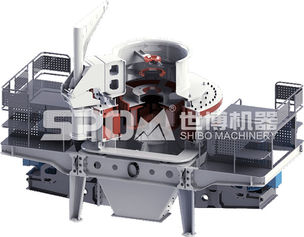 立軸沖擊破碎機的結構圖 立軸沖擊破碎機的結構圖