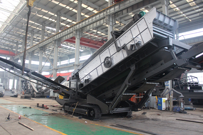 履帶移動式篩站機 履帶移動式篩站機