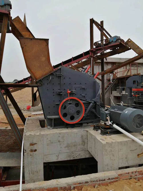 歐版反擊式破碎機安裝現場 歐版反擊式破碎機安裝現場