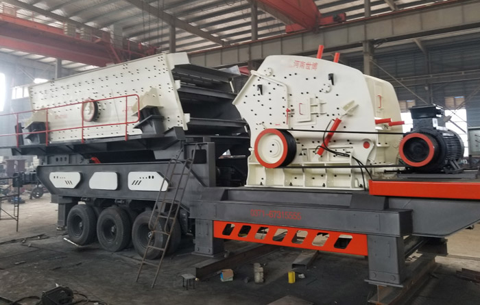 輪胎式移動碎石機 輪胎式移動碎石機