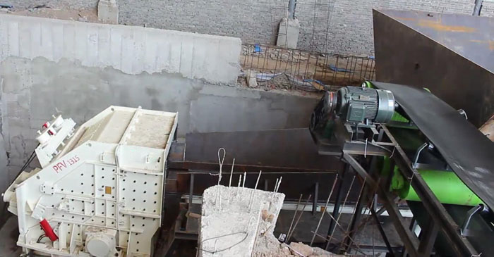 PFV1315反擊破由給料機直接進料 PFV1315反擊破由給料機直接進料