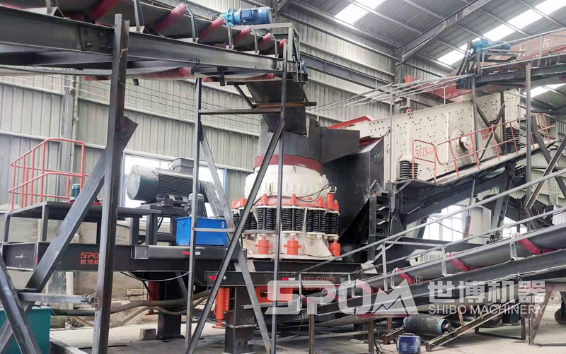 搭載西蒙斯圓錐破的破碎篩分站 搭載西蒙斯圓錐破的破碎篩分站