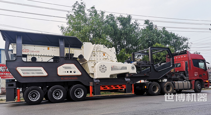 輪胎工移動打石機 輪胎工移動打石機