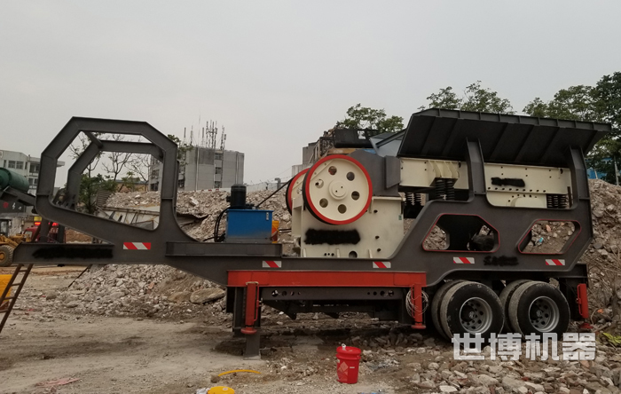 建筑垃圾破碎現場 建筑垃圾破碎現場