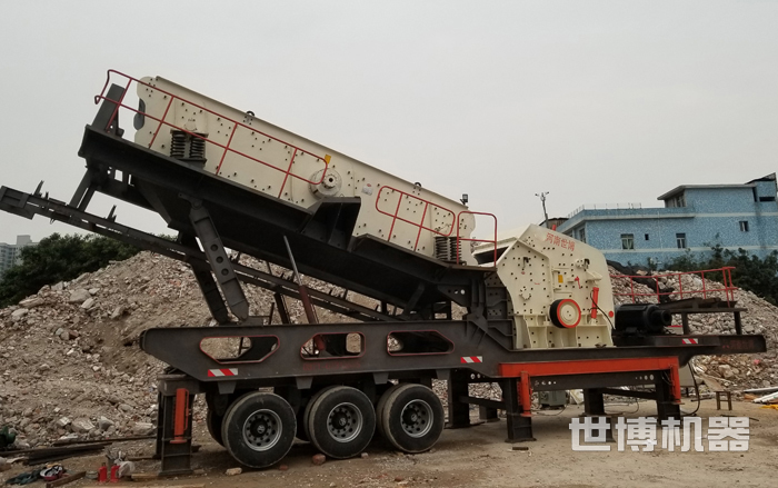 移動反擊式破碎站 移動反擊式破碎站