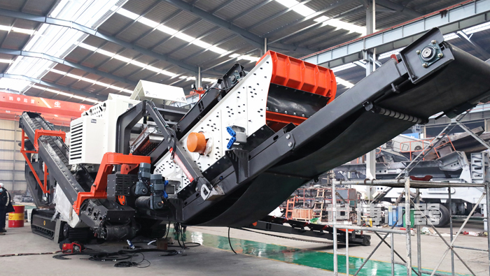 履帶式建筑垃圾粉碎機 履帶式建筑垃圾粉碎機