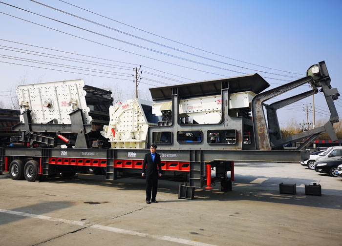 三合一移動(dòng)破碎站 三合一移動(dòng)破碎站