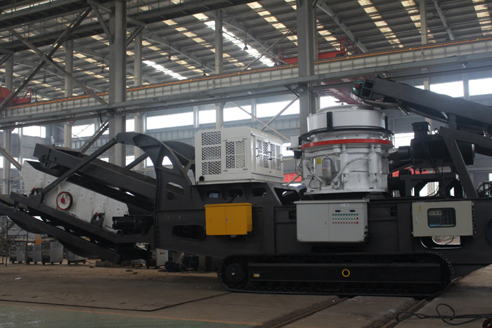 履帶圓錐破碎站 履帶圓錐破碎站