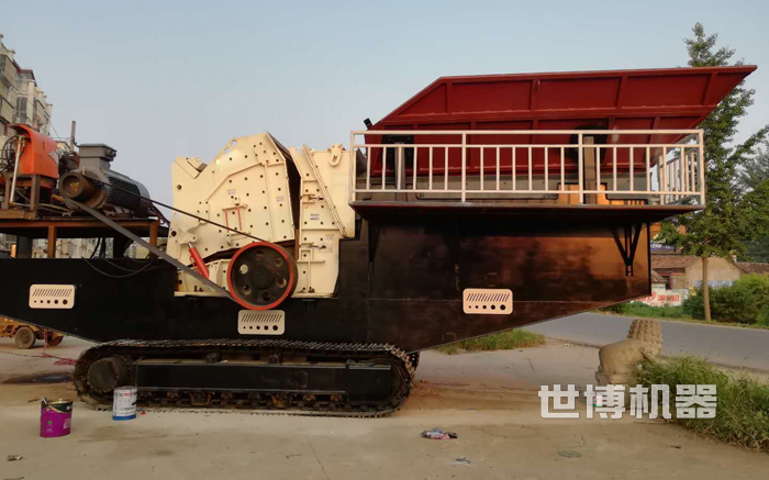 履帶式移動碎石機 履帶式移動碎石機