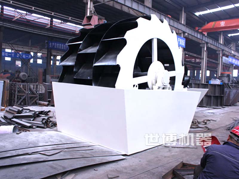 大型洗砂機安裝車間 大型洗砂機安裝車間