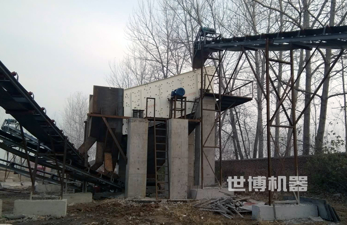 振動篩安裝現場會 振動篩安裝現場會