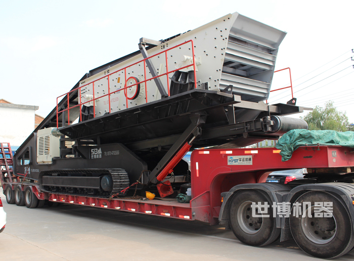 履帶式振動篩 履帶式振動篩