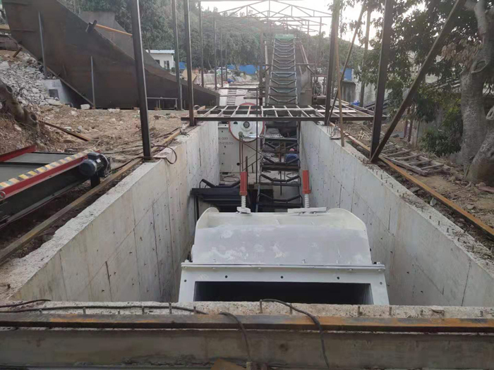 河北某客戶破碎生產線 河北某客戶破碎生產線