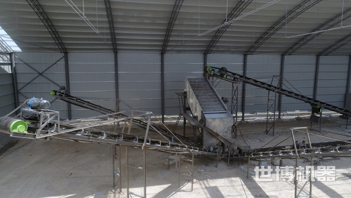 振動篩安裝現場 振動篩安裝現場