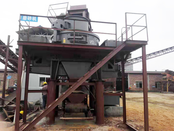 沖擊式破碎機安裝現場 沖擊式破碎機安裝現場