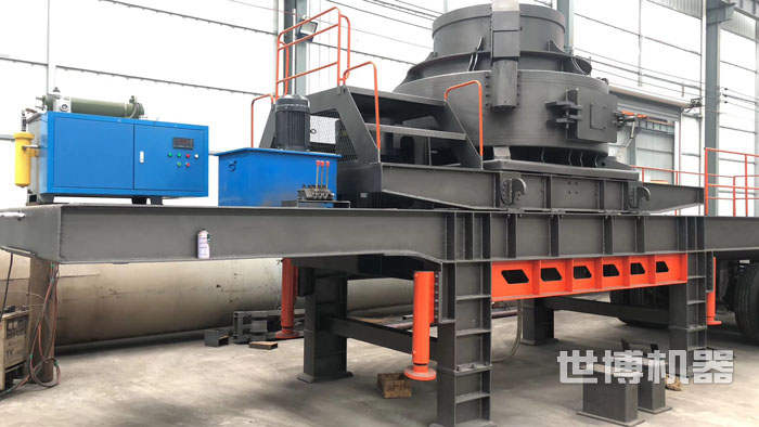 移動式河南卵制砂機生產(chǎn)車間 移動式河南卵制砂機生產(chǎn)車間