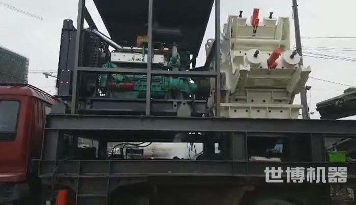 輪胎移動(dòng)式破碎站 輪胎移動(dòng)式破碎站