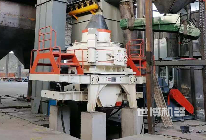 制砂機安裝現場 制砂機安裝現場