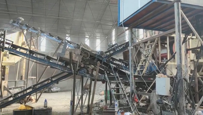 室內破碎生產線 室內破碎生產線