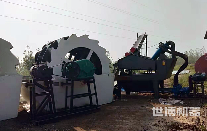 洗砂機客戶現場 洗砂機客戶現場