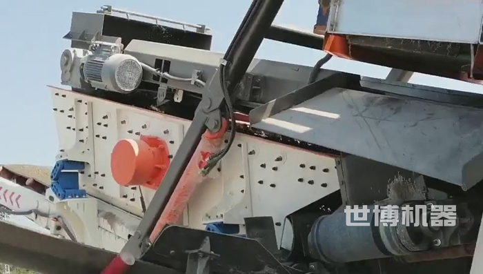 篩分機特寫 篩分機特寫