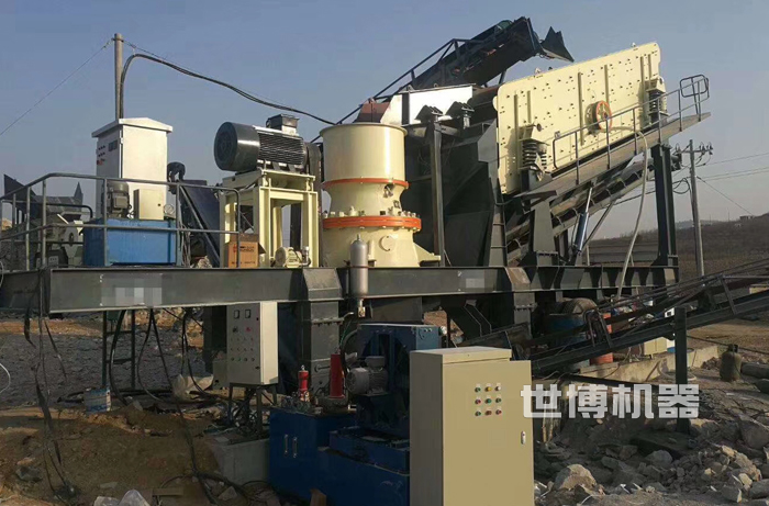 移動式單缸液壓圓錐破篩分站 移動式單缸液壓圓錐破篩分站