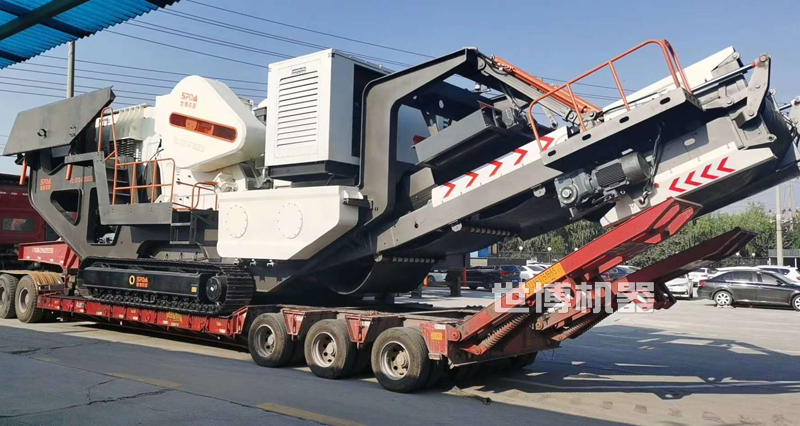 履帶式移動破碎機 履帶式移動破碎機