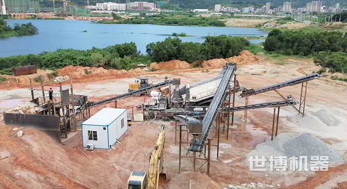 移動式碎石生產線 移動式碎石生產線