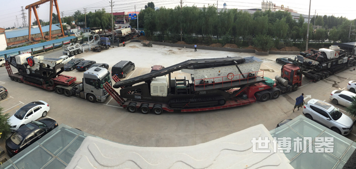 破碎機裝車發(fā)貨了