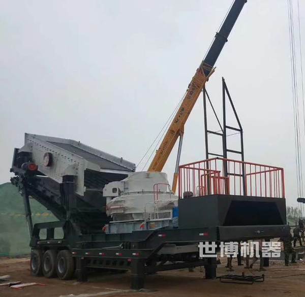 移動篩分制砂一體機 移動篩分制砂一體機