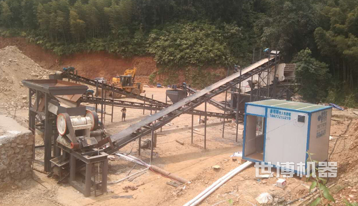 固定式石料破碎生產線 固定式石料破碎生產線