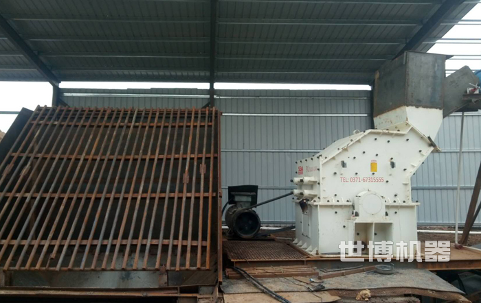 小型細碎機安裝現場 小型細碎機安裝現場