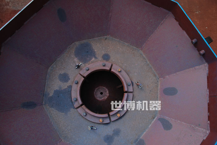 巴馬克制砂機進料口 巴馬克制砂機進料口