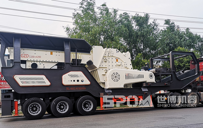 輪胎式移動破碎站 輪胎式移動破碎站