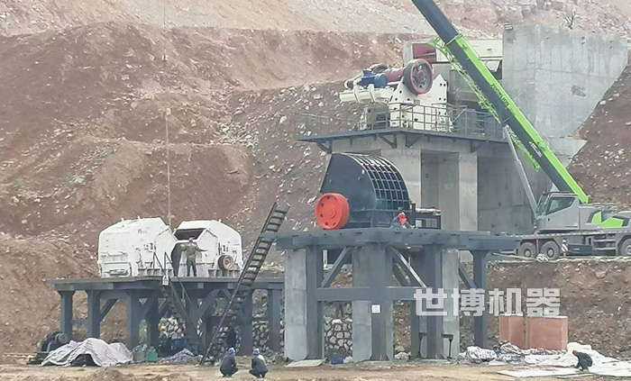 大型石頭磕石子生產線