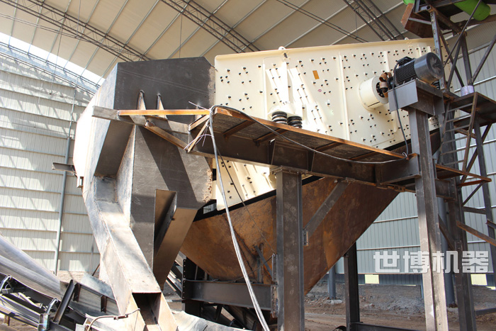 振動篩的安裝現場 振動篩的安裝現場