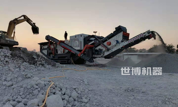 履帶式混凝土粉碎機 履帶式混凝土粉碎機