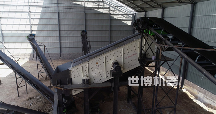 振動篩安裝之后的樣子 振動篩安裝之后的樣子