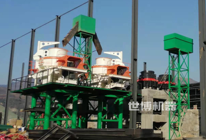 制砂機安裝現(xiàn)場 制砂機安裝現(xiàn)場