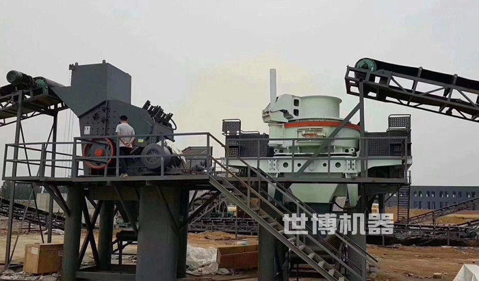 制砂生產線現場 制砂生產線現場