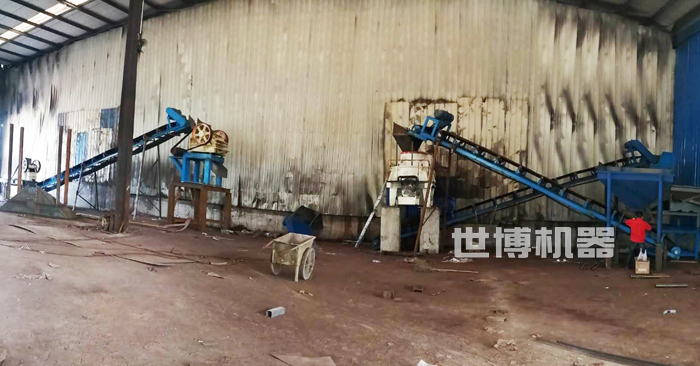 小型石子沙子生產線 小型石子沙子生產線